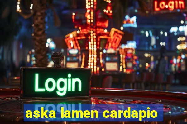 aska lamen cardapio