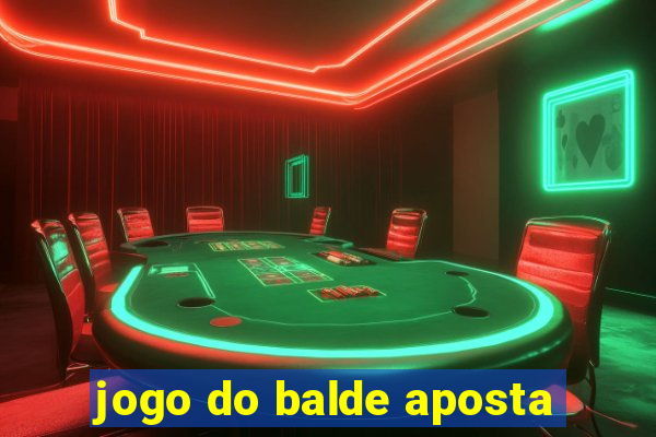 jogo do balde aposta