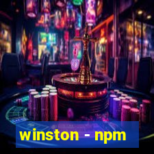 winston - npm