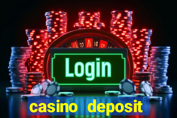 casino deposit bonus code