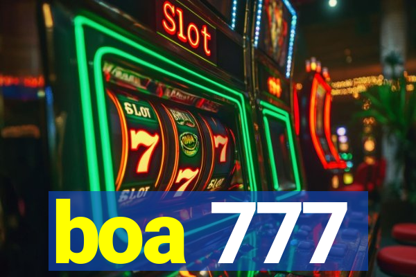 boa 777