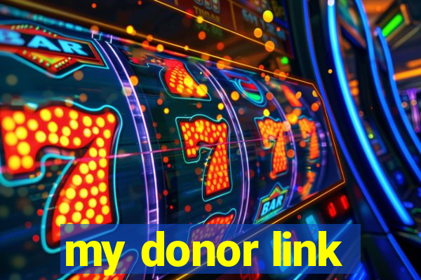 my donor link