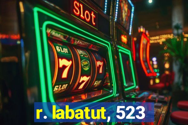 r. labatut, 523