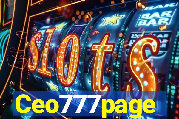 Ceo777page