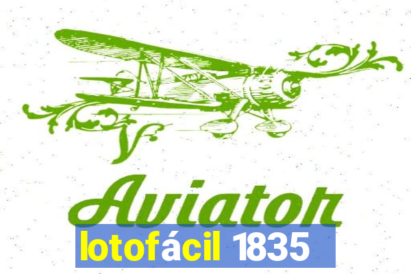 lotofácil 1835