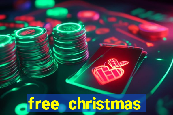 free christmas bingo cards