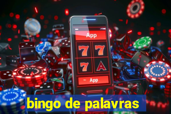 bingo de palavras