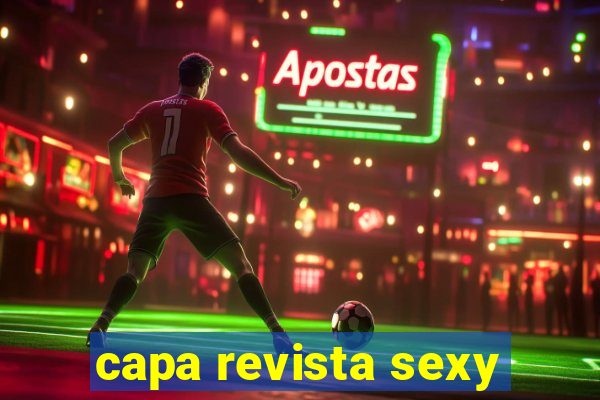 capa revista sexy