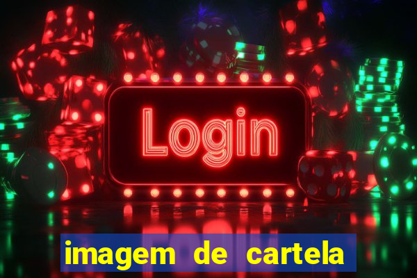 imagem de cartela de bingo