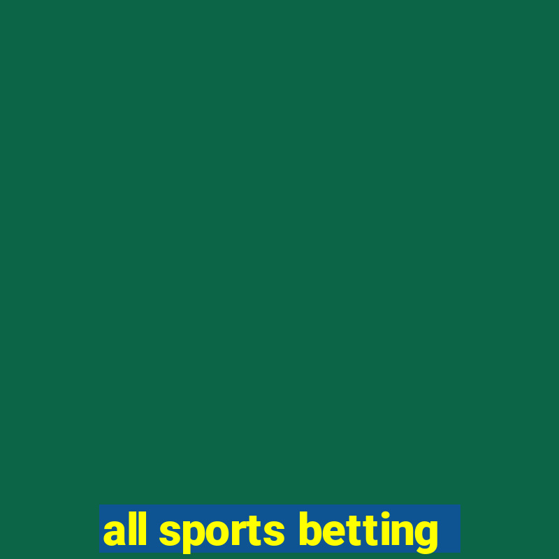 all sports betting