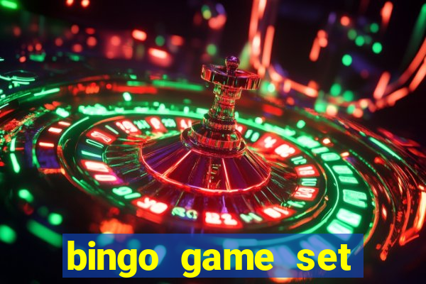 bingo game set near me