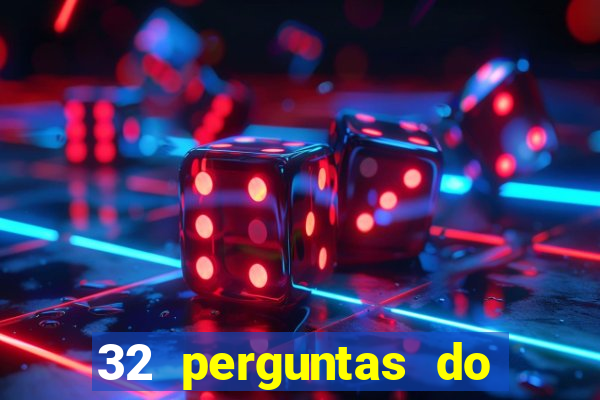 32 perguntas do livro do destino