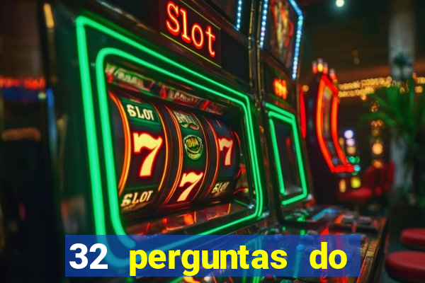 32 perguntas do livro do destino