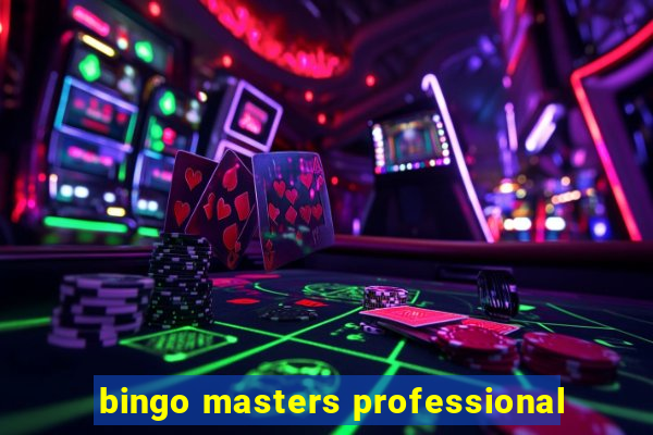 bingo masters professional