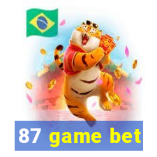 87 game bet