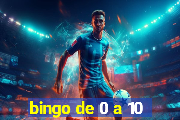 bingo de 0 a 10