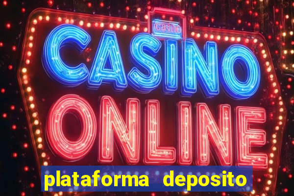 plataforma deposito minimo 1 real