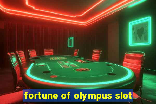 fortune of olympus slot