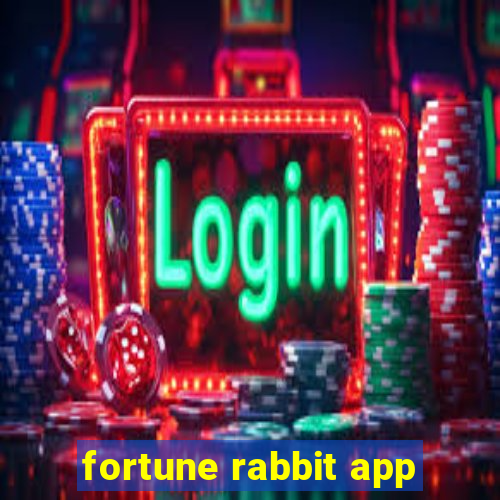 fortune rabbit app