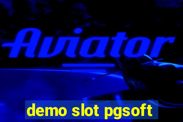 demo slot pgsoft