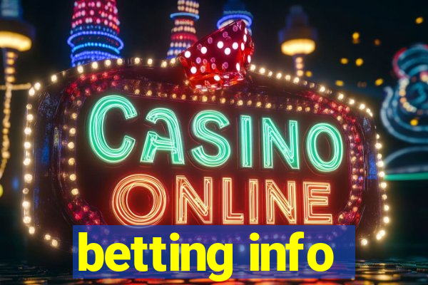 betting info