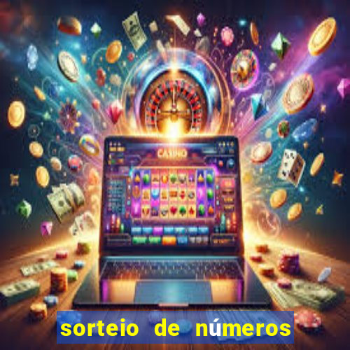 sorteio de números para bingo