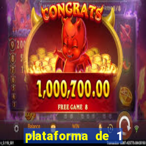 plataforma de 1 real fortune tiger