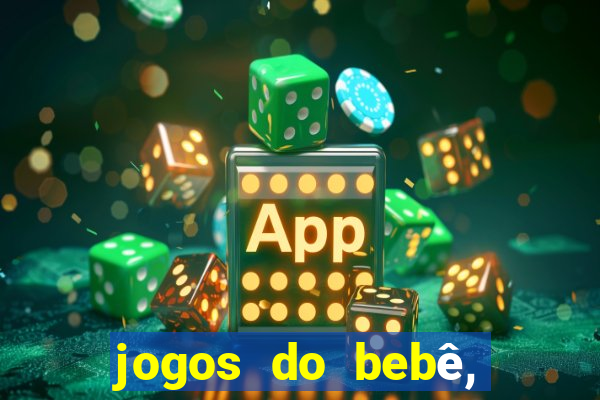 jogos do bebê, educativos. 2-4