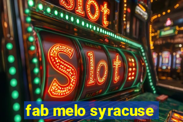 fab melo syracuse