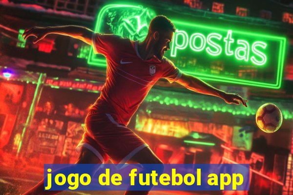 jogo de futebol app