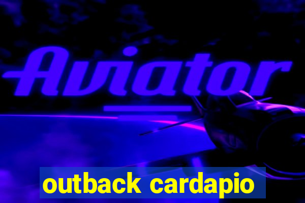 outback cardapio