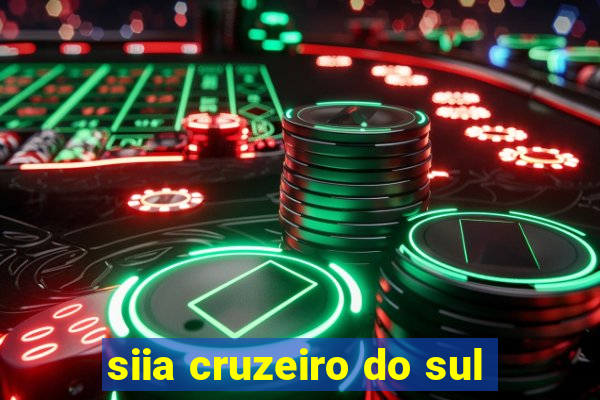 siia cruzeiro do sul