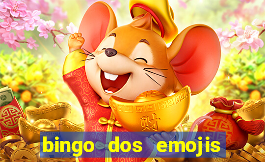 bingo dos emojis para imprimir