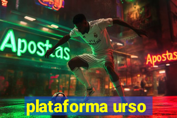 plataforma urso