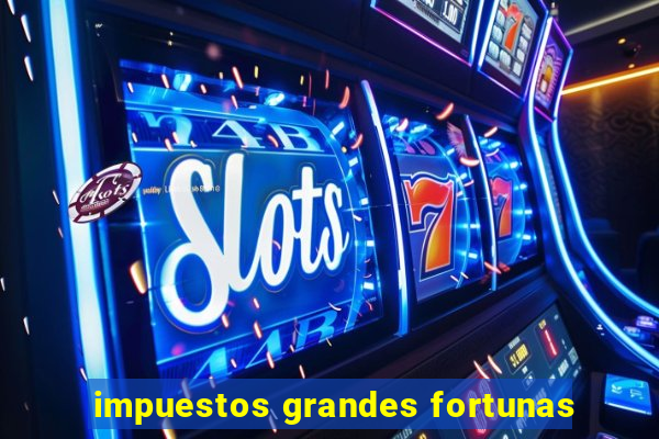 impuestos grandes fortunas