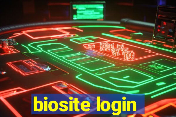 biosite login