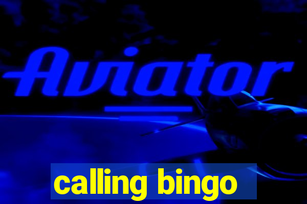 calling bingo