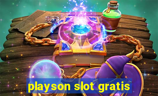 playson slot gratis