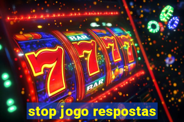 stop jogo respostas