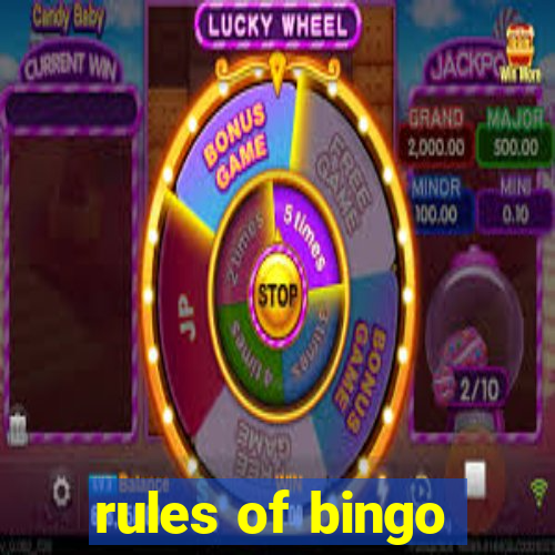 rules of bingo