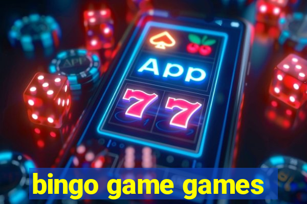 bingo game games