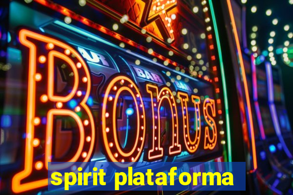 spirit plataforma