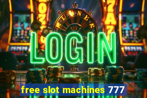 free slot machines 777