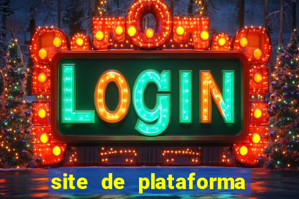 site de plataforma de jogos