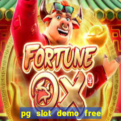 pg slot demo free play no deposit