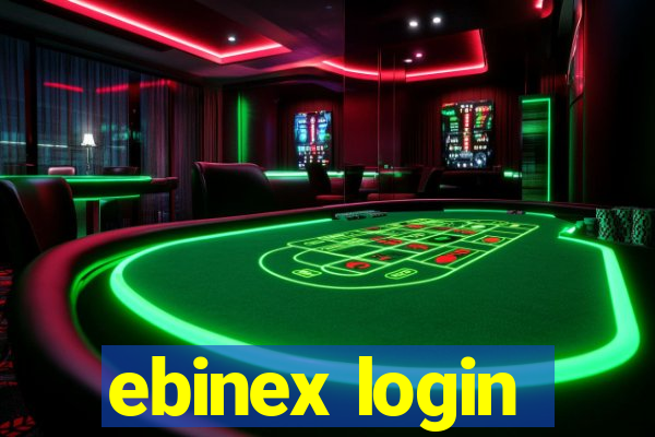 ebinex login