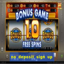 no deposit sign up bonus bingo