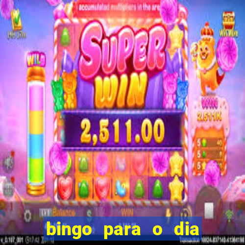 bingo para o dia das m?es