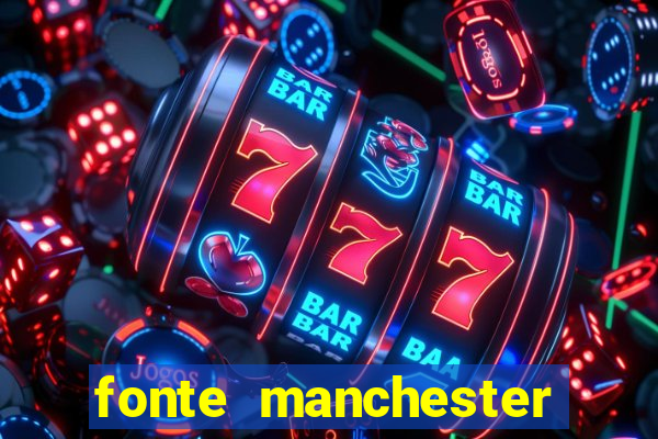 fonte manchester city download