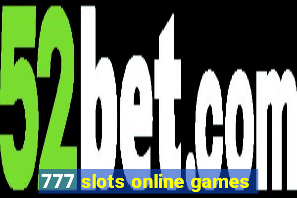 777 slots online games